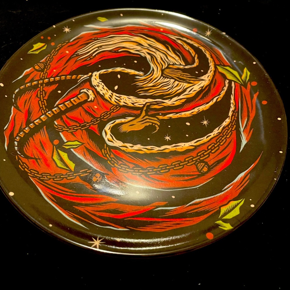 Rare Krampus Cookie Plate (from the 2015 film)